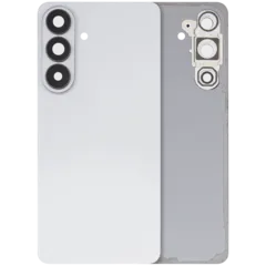 Back Cover Glass With Camera Lens For Samsung Galaxy S26 Plus (Aftermarket Plus) (White)