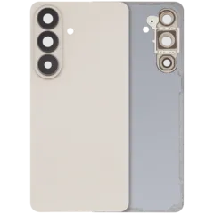 Back Cover Glass With Camera Lens For Samsung Galaxy S26 Plus (Aftermarket Plus) (Pink Gold)