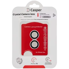 Casper Camera Lens Protector Compatible For iPhone Duo (Night Sky) (Clear)