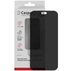 Casper Pro Tempered Glass Compatible For iPhone 18 Pro Max (Retail Pack) (Privacy)