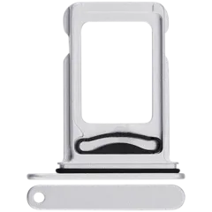 Dual Sim Card Tray For iPhone 16e / 17e (White)