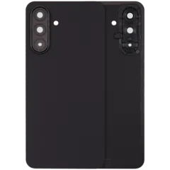 Back Cover With Camera Lens For Samsung Galaxy A17 5G (A176 / 2025) / A17 4G (A175 / 2025) (No Logo) (Aftermarket Plus) (Black)
