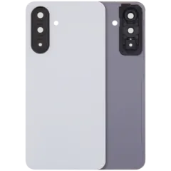 Back Cover Glass With Camera Lens For Samsung Galaxy A26 5G (A266 / 2025) (No Logo) (Aftermarket Plus) (White)