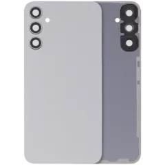 Back Cover With Camera Lens For Samsung Galaxy A34 5G (A346 / 2023) (No Logo) (Aftermarket Plus) (Silver)