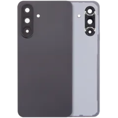 Back Cover Glass With Camera Lens For Samsung Galaxy A56 5G (A566 / 2025) (No Logo) (Aftermarket Plus) (Graphite)
