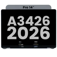 Complete LCD Display Assembly For MacBook Pro 14" A3426 (2026) (Used OEM Pull: Grade A) (Silver)