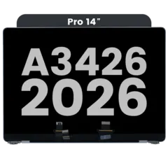 Complete LCD Display Assembly For MacBook Pro 14" A3426 (2026) (Used OEM Pull: Grade A) (Space Black)