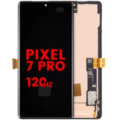 OLED Assembly With Frame (Without Fingerprint Sensor) For Google Pixel 7 Pro (Aftermarket Plus / 120HZ) (All Colors)