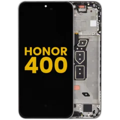 OLED Assembly With Frame For Honor 400 (Refurbished) (Meteor Silver)