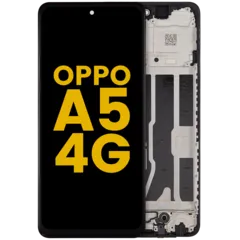 LCD Assembly With Frame Compatible For OPPO A5 4G (Refurbished) (All Colors)