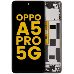 LCD Assembly With Frame Compatible For OPPO A5 Pro 5G (Refurbished) (Mocha Brown)