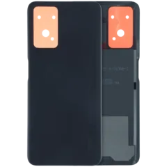Back Cover Glass for Oppo A76 (2022) (Service Pack) (Glowing Black)