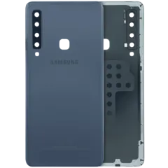 Back Cover Glass for Samsung Galaxy A9 (A920 / 2018) (Service Pack) (Caviar Black)