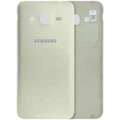 Back Cover Glass for Samsung J3 (J320 / 2016) (Service Pack) (Gold)