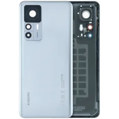 Back Cover Glass for Xiaomi 12T Pro (Service Pack) (Silver)
