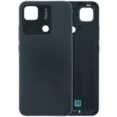 Back Cover Glass for Xiaomi Redmi 10A (Service Pack) (Charcoal Black)