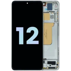 OLED Assembly With Frame for Xiaomi 12 (Service Pack) (Purple)