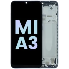 OLED Assembly With Frame for Xiaomi Mi A3 (Service Pack) (Kind of Gray)