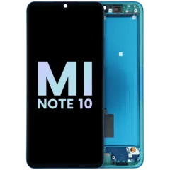 OLED Assembly With Frame for Xiaomi Mi Note 10 (Service Pack) (Aurora Green)