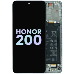 OLED Assembly With Frame for Honor 200 (Service Pack) (Emerald Green)