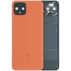 Back Glass For Google Pixel 4 (Genuine OEM) (Oh So Orange)