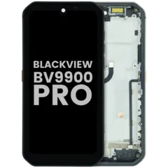 LCD Assembly With Frame For Blackview BV9900 Pro (Used OEM Pull : Grade A) (Black)