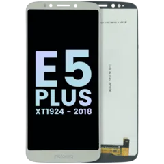 LCD Assembly Without Frame For Motorola Moto E5 Plus (XT1924 / 2018) (Genuine OEM) (Gold)
