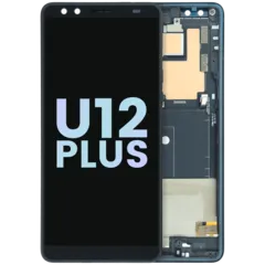 LCD Assembly With Frame Compatible For HTC U12 Plus (Genuine OEM) (Black)