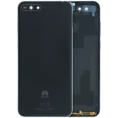 Back Cover Compatible For Huawei Y6 (2018) (Genuine) (Black)