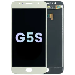 LCD Assembly Without Frame Compatible For Motorola Moto G5s (XT1793 / 2017) (Genuine) (Gold)