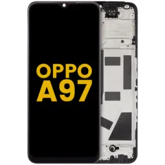 LCD Assembly With Frame Compatible For Oppo A97 (2022) (Refurbished) (All Colors)