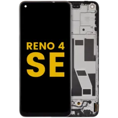 OLED Assembly With Frame Compatible For OPPO Reno4 SE (2020) (Refurbished) (All Colors)