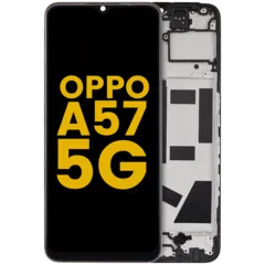 LCD Assembly With Frame Compatible For Oppo A57 5G (2022) (Refurbished) (All Color)