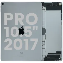 Back Housing W/ Small Components for iPad Pro 10.5" (2017) (Used OEM Pull: Grade B) (Space Gray)