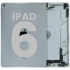 Back Housing W/ Small Components For IPad (2018) (PULL B) (Space Gray)