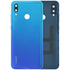 Back Cover Glass Compatible For Huawei P Smart (2019) (Genuine) (Blue)