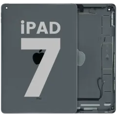 Back Housing Compatible for iPad 7 (2019) (Used OEM Pull: Grade B) (Space Gray)