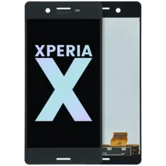 LCD Assembly Without Frame For Sony Xperia X (Genuine OEM) (Graphite Black)