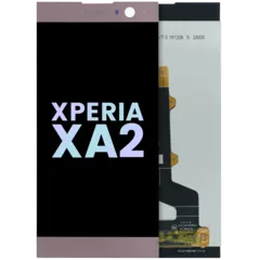 LCD Assembly Without Frame For Sony Xperia XA2 (Genuine OEM) (Pink)