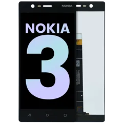 LCD Assembly Without Frame For Nokia 3 (Genuine OEM) (Black)