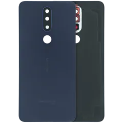 Back Cover Glass For Nokia 5.1 Plus (Genuine OEM) (Baltic sea blue)