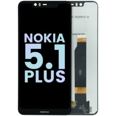 LCD Assembly Without Frame For Nokia 5.1 Plus (Genuine OEM) (Black)