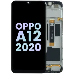 LCD Assembly With Frame For Oppo A12 (2020) (Genuine OEM) (All Colors)