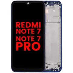 LCD Assembly With Frame For Xiaomi Redmi Note 7 / 7 Pro (Aftermarket Plus) (Neptune Blue)