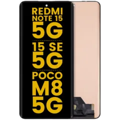 OLED Assembly Without Frame For Xiaomi Redmi Note 15 5G / Redmi Note 15 SE 5G / POCO M8 5G (Refurbished) (All Colors)