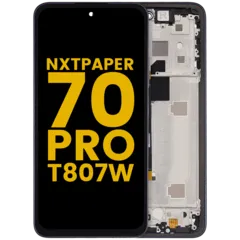 LCD Assembly With Frame For TCL NxtPaper 70 Pro 5G (T807W) (Premium) (Stellar Blue)