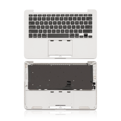 Top Case With Keyboard Compatible For MacBook Pro 13" Retina (A1502 / Late 2013 / Mid 2014) (US English) (Used OEM Pull: Grade B/C)