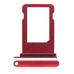 Sim Card Tray Compatible For iPhone 8 / SE (2020) / SE (2022) (Red)