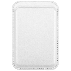 Mount Wallet Omni Potent Magnetic,Leather,MagSafe Compatible White 01