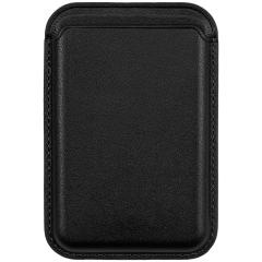 Mount Wallet Omni Potent Magnetic,Leather,MagSafe Compatible Black 01